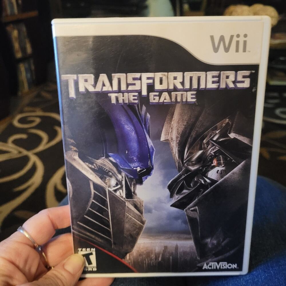 Nintendo Wii Transformers The Game CIB Tested